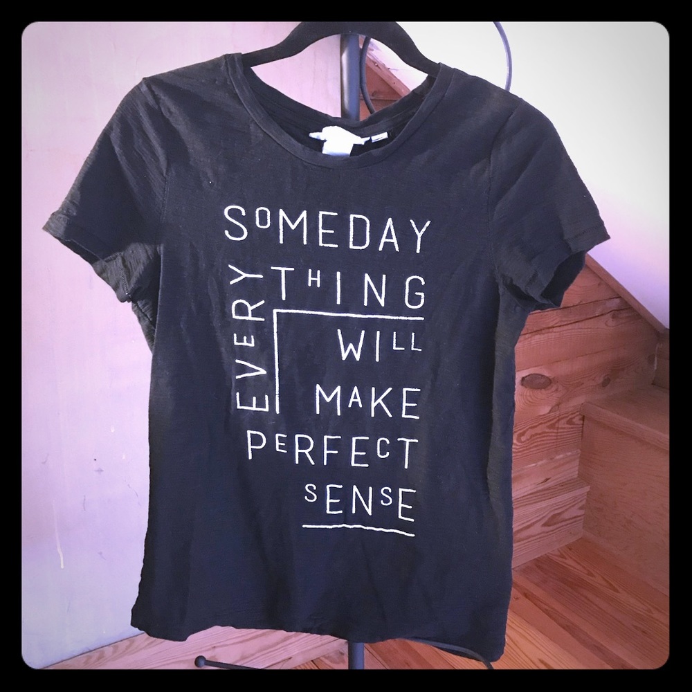 L.O.G.G. H&M Graphic Tee, EUC, M